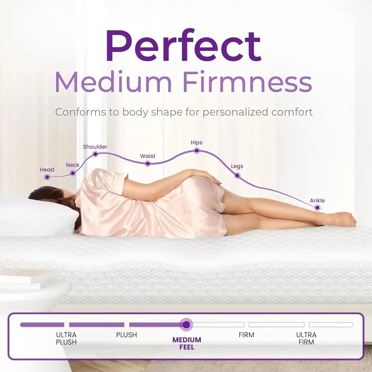 10 Hybrid Memory Foam Mattress