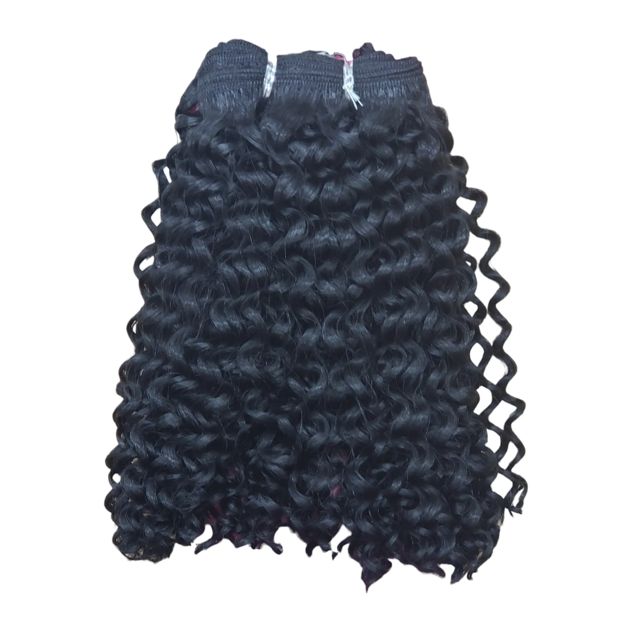 (12") Black Essence Premium Human Hair - Bohemian Curl