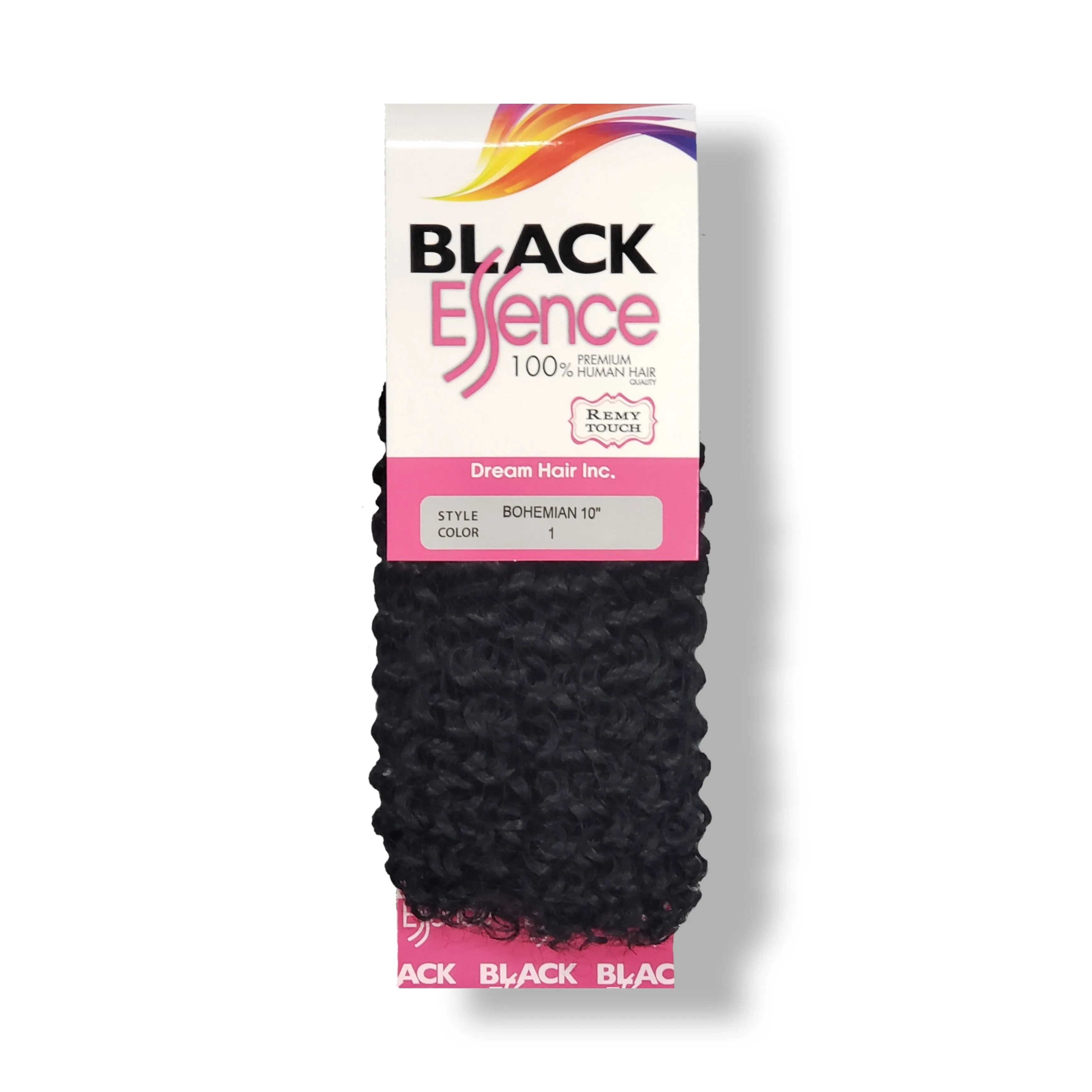 (12") Black Essence Premium Human Hair - Bohemian Curl