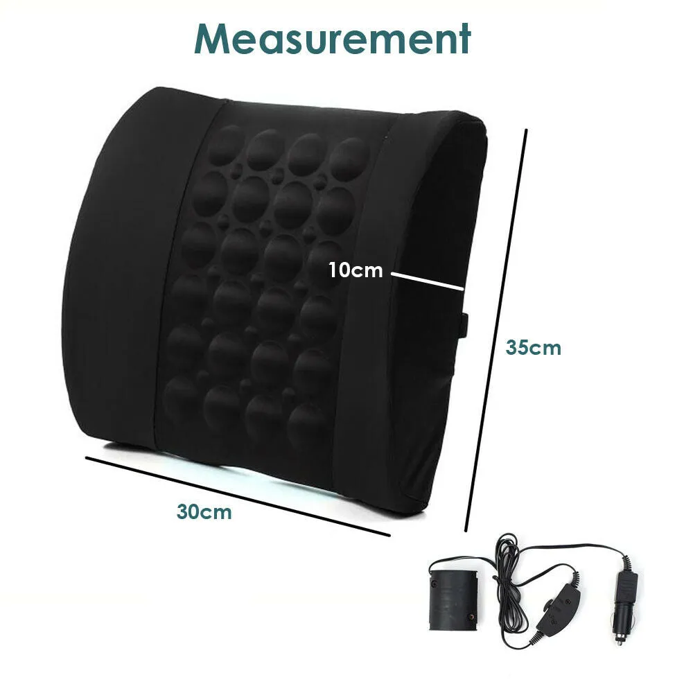 12v Lumbar Support Cushion & Massager