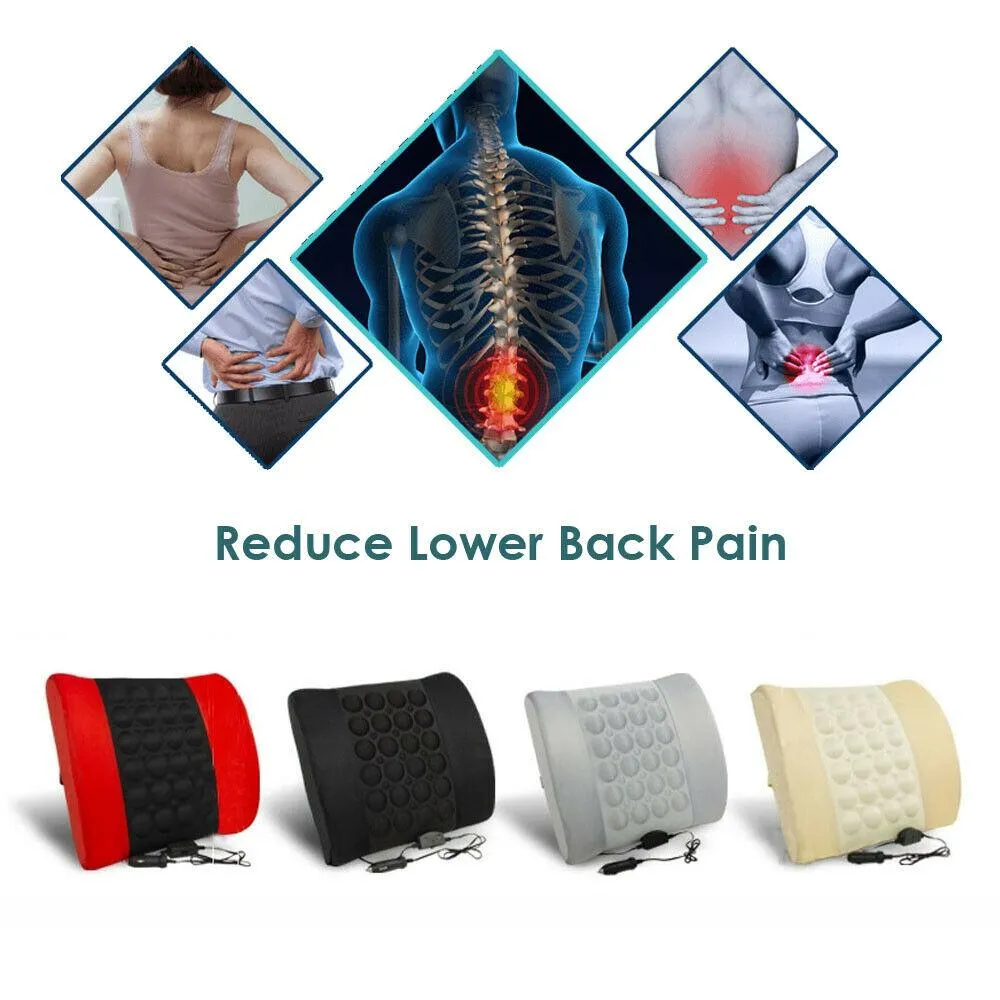 12v Lumbar Support Cushion & Massager
