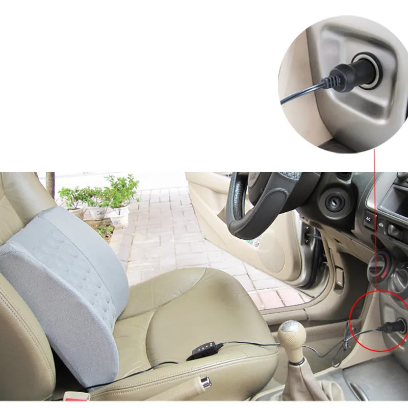 12v Lumbar Support Cushion & Massager