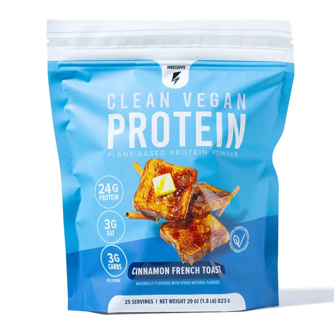 2 Bottles of Clean Vegan Protein   1 FREE