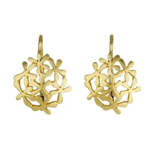 22K Gold "Baby's Breath" Earrings