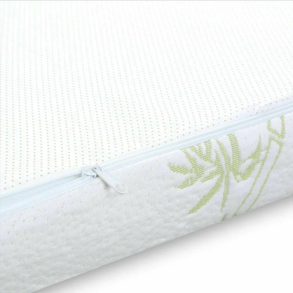 5cm Thickness Cool Gel Memory Foam Mattress Topper Bamboo Fabric Double