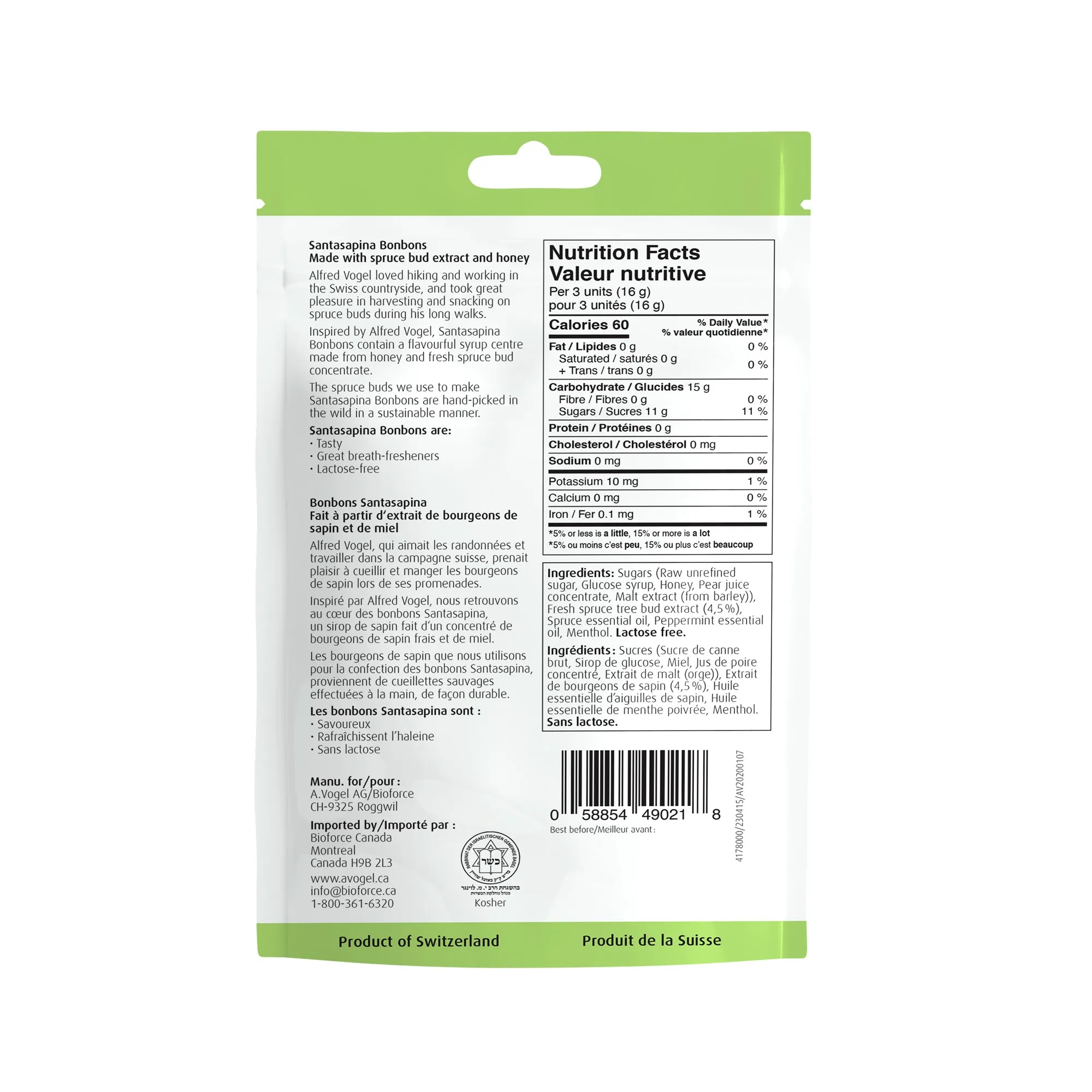 A. Vogel Santasapina Bonbons 100g