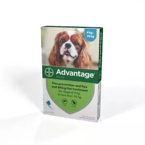 Advantage deworming is suitable for pet dogs 4-10 kg