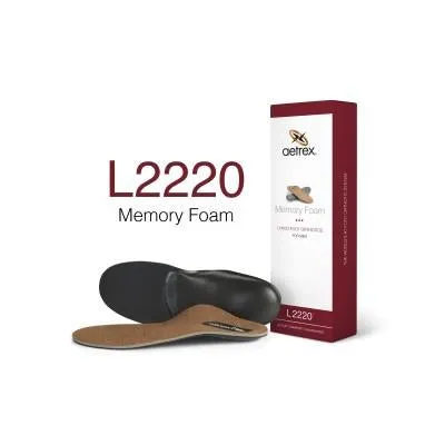 Aetrex Mens Memory Foam Orthotic