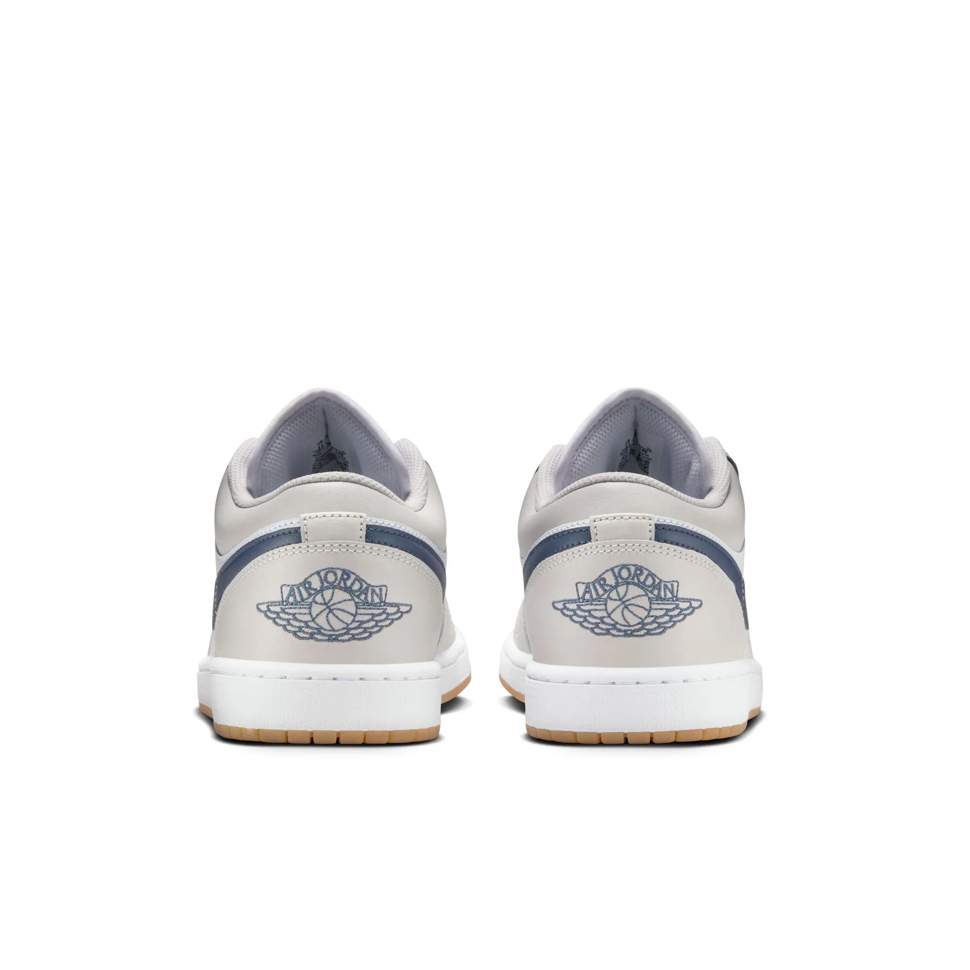 AIR JORDAN 1 LOW 553558-146 "MIDNIGHT NAVY/NUTRAL GREY" - MIDNIGHT NAVY/NUTRAL GREY