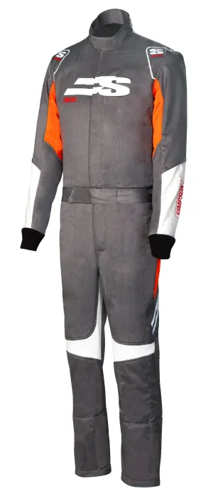 AIRSPEED SUIT ALLOY/ORANGE/WHITE XLExtra Large - Alloy/Orange/White