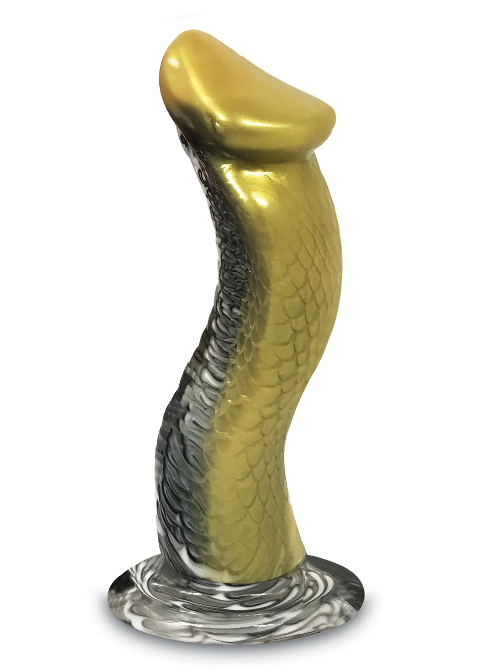 AlienNation Venomus Silicone Creature Dildo - Gold