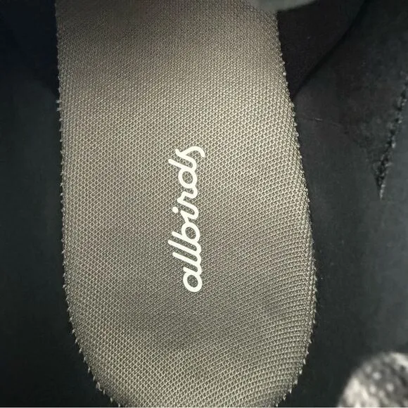 Allbirds Superlight Wool Runners 4.04 Natural Black Light Grey Soles Men Size 10