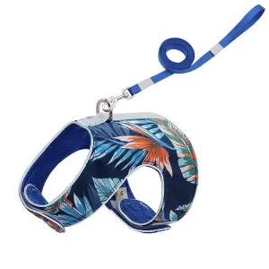 Anti-lost Reflection Cat Harness Leash and Reflective Collar.