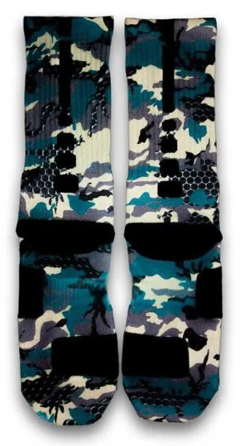 Army Camy Pro Custom Elite Socks