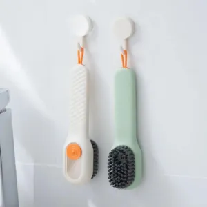 Automatic Liquid Discharge Multifunction Shoe Brush - Deep Cleaning Soft Bristles