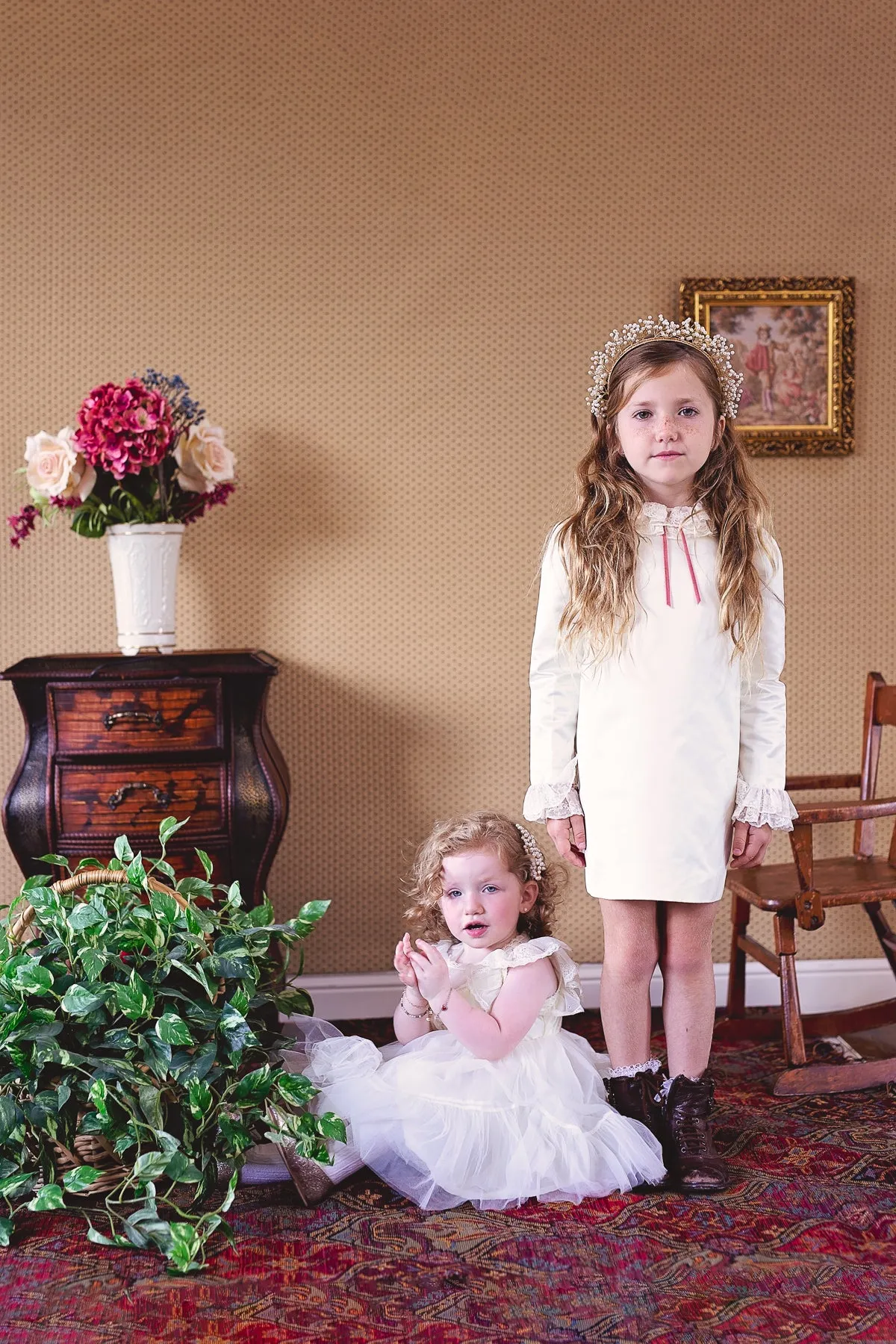 Baby's Breath Royal Headband - Black Bugle