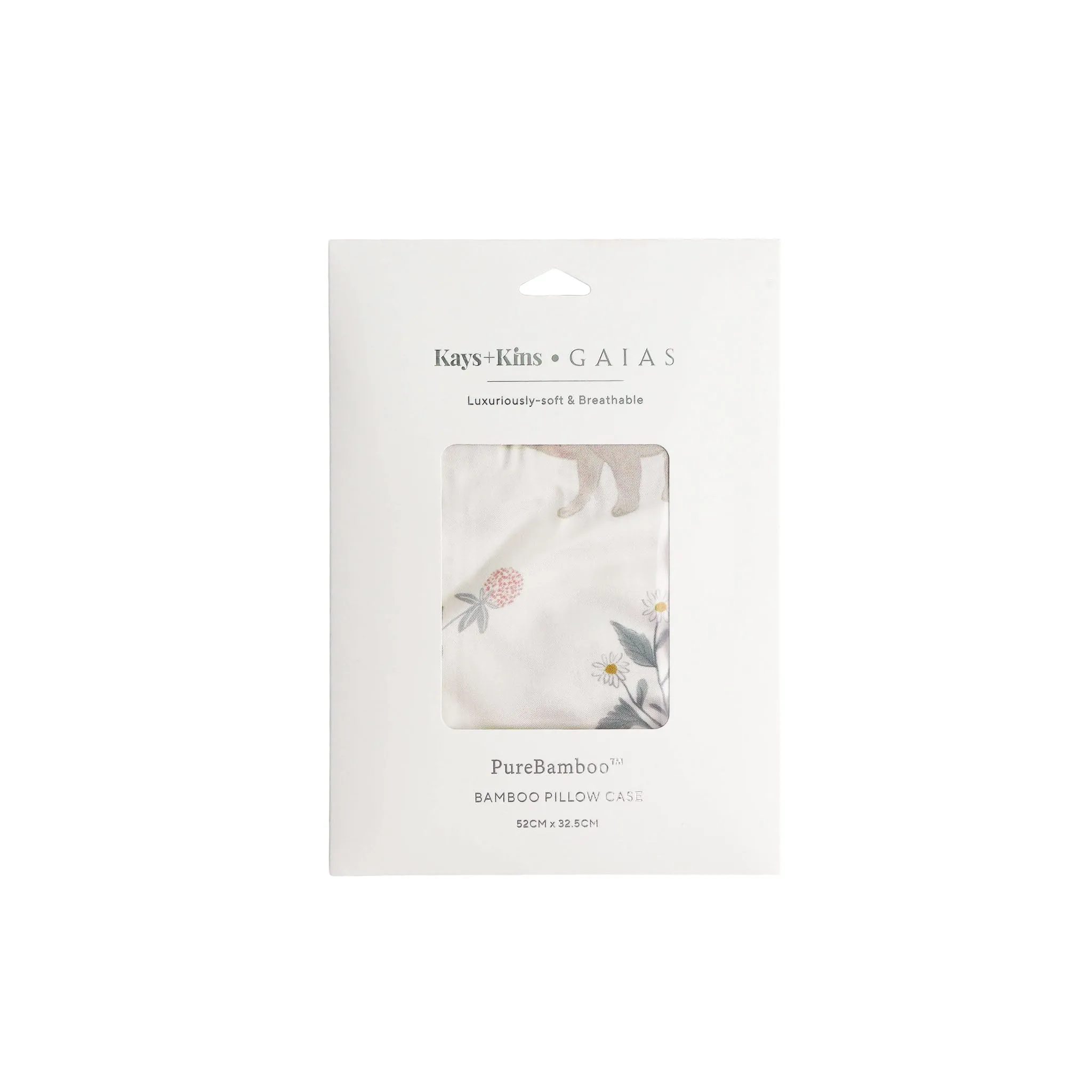 Bamboo Pillow Case - Woodland Citrus