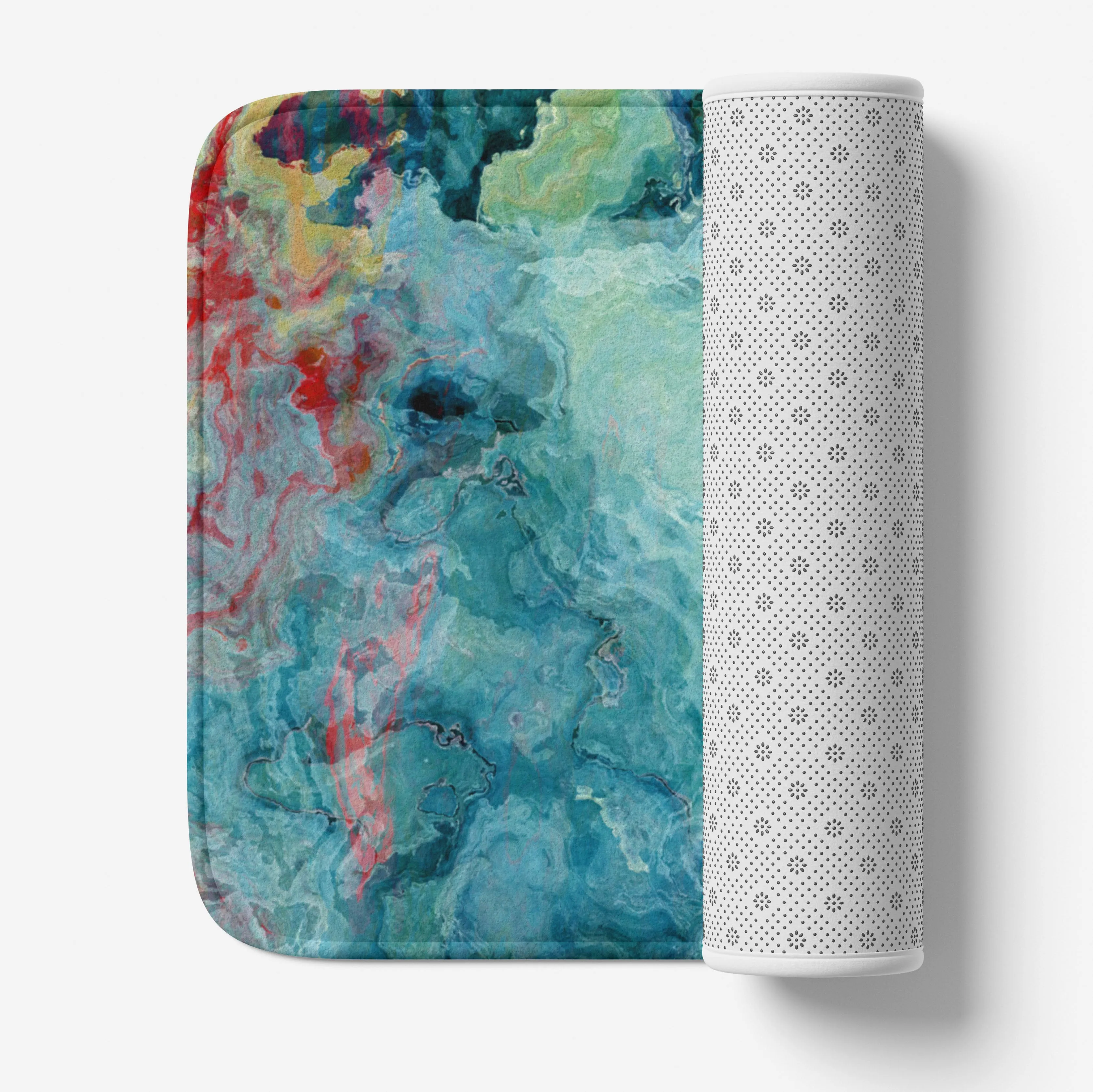 Bath Mat, Cool Cucumber