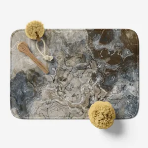 Bath Mat, Stone Poem