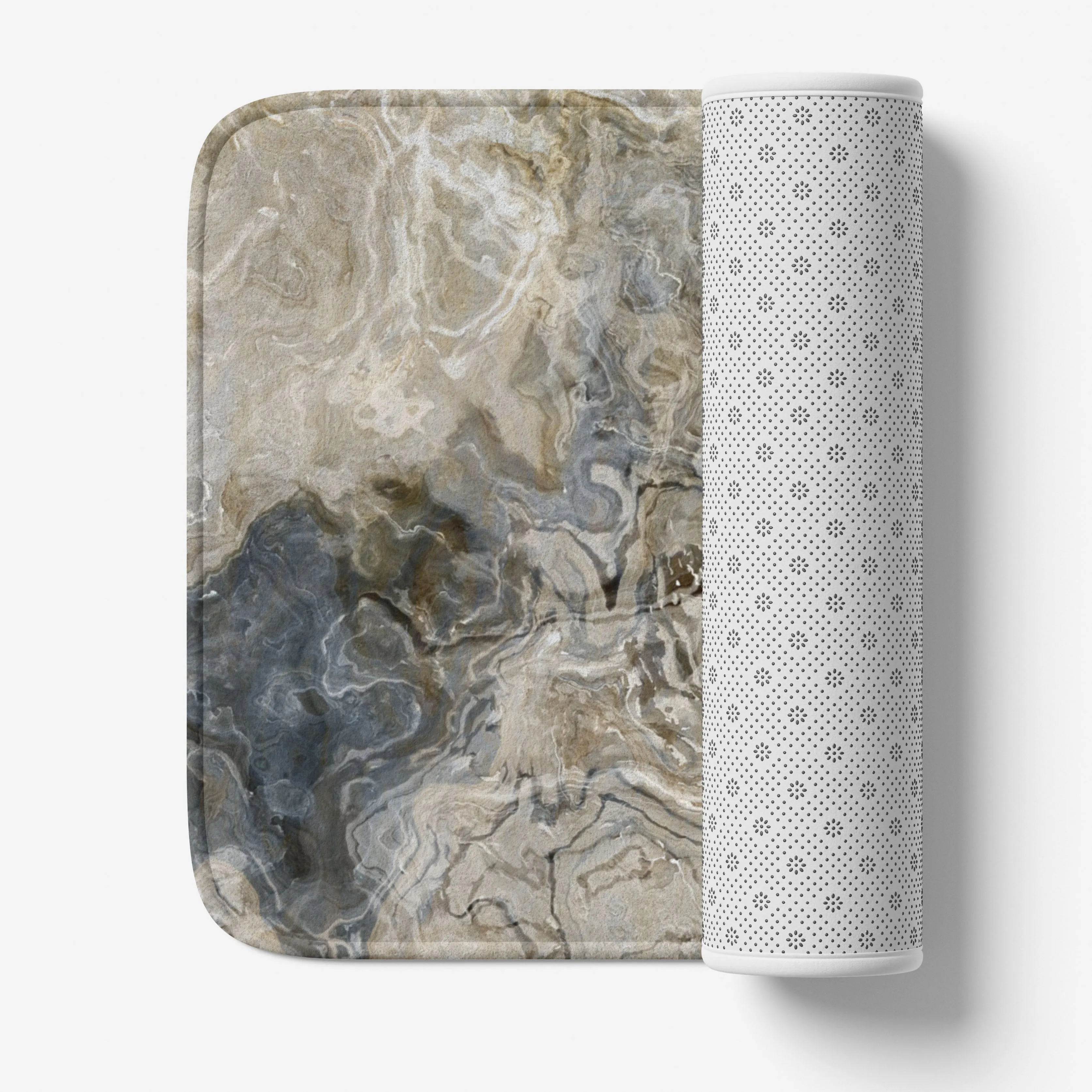 Bath Mat, Stone Poem