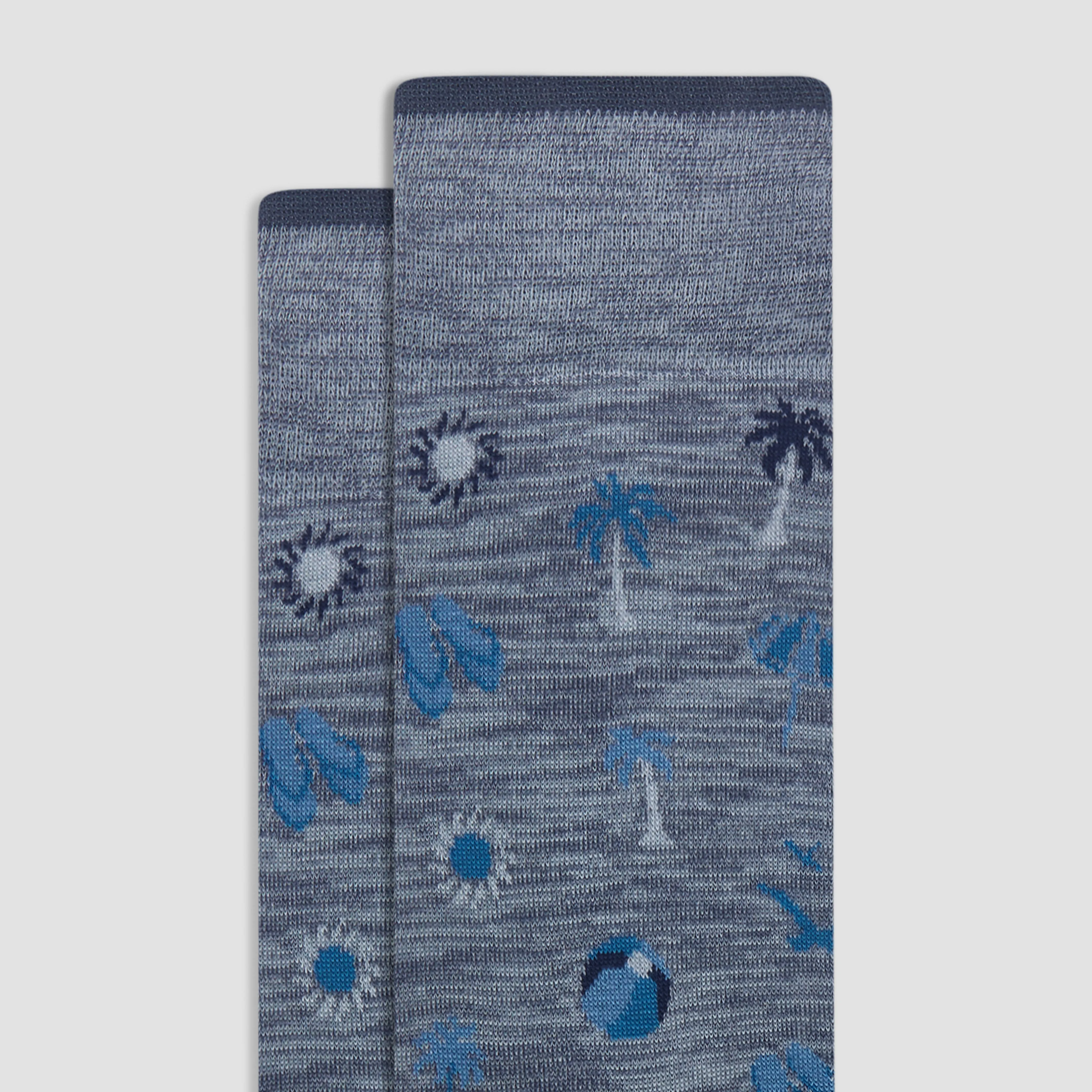 Beach Vibe Mid-Calf Socks