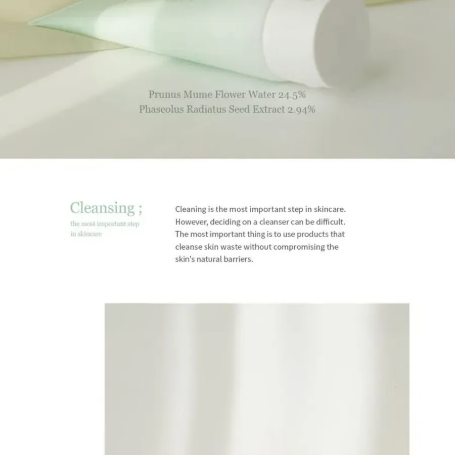 BEAUTY OF JOSEON Green Plum Refreshing Cleanser, 100ml/ 3.38fl.oz
