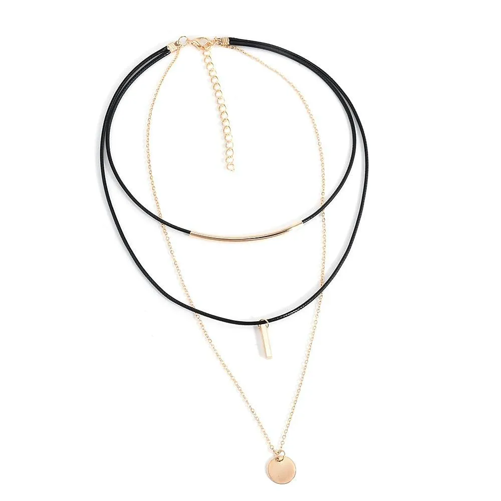 Bella Multi-Layer Choker Necklace