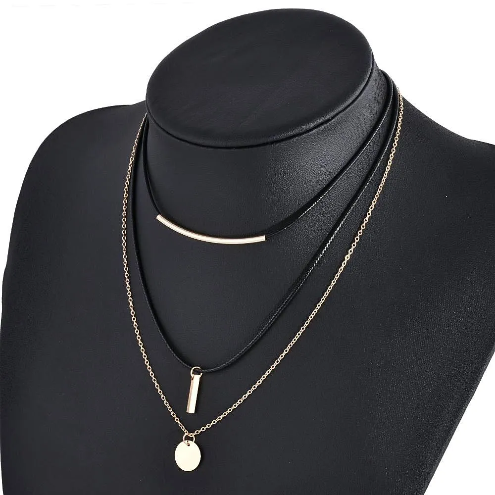 Bella Multi-Layer Choker Necklace