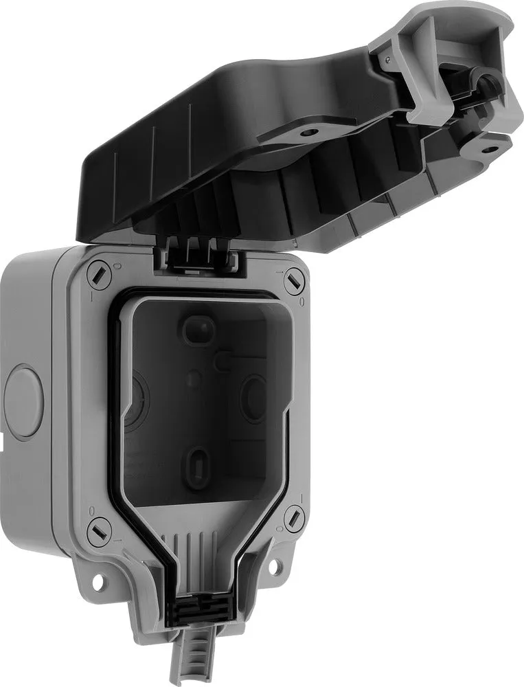 BG WP1GEC-02 Weatherproof Nexus Storm Single Empty Enclosure