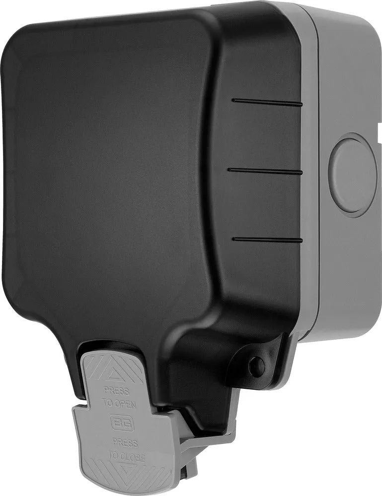 BG WP1GEC-02 Weatherproof Nexus Storm Single Empty Enclosure