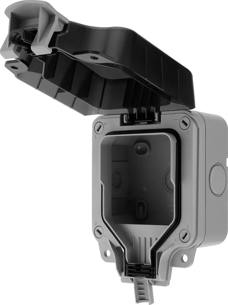 BG WP1GEC-02 Weatherproof Nexus Storm Single Empty Enclosure
