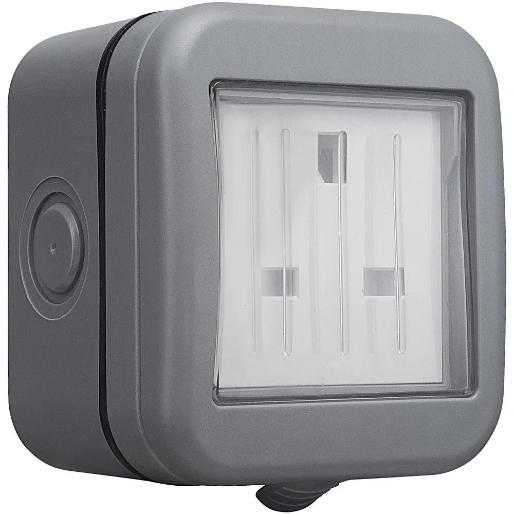 BG WPB23 Weatherproof IP55 13A 1G Unswitched Socket