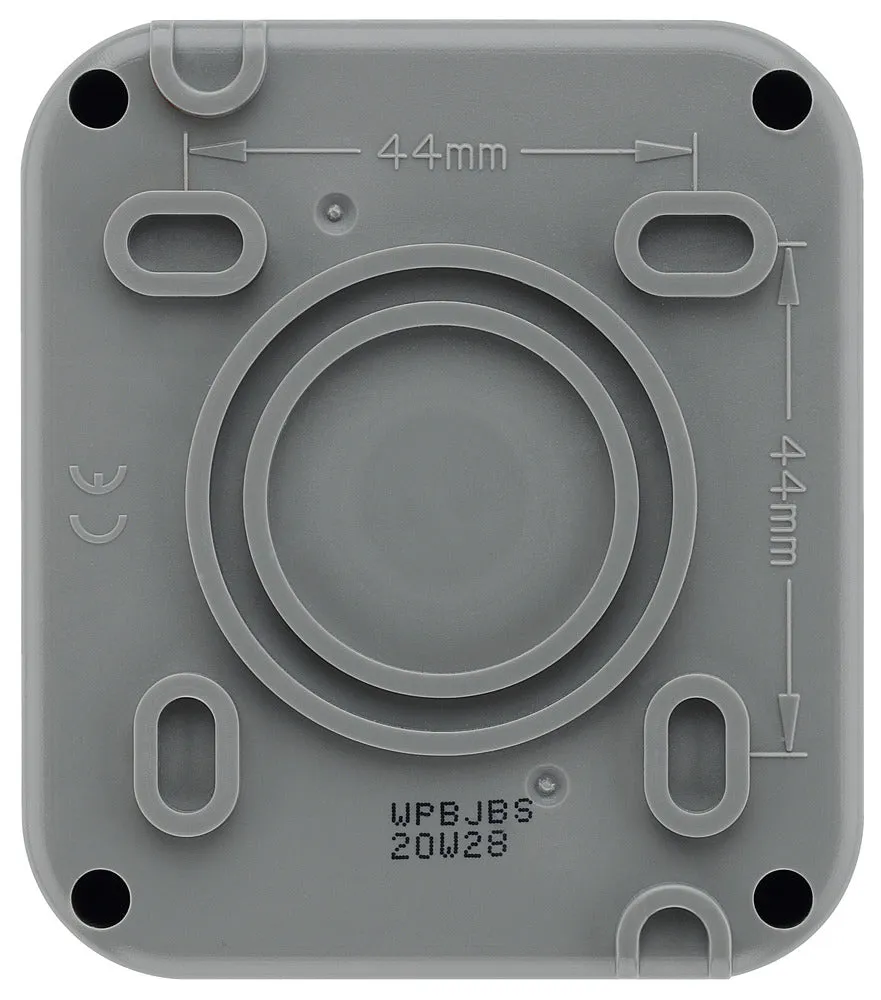 BG WPBJBS Weatherproof IP55 Square Junction Box