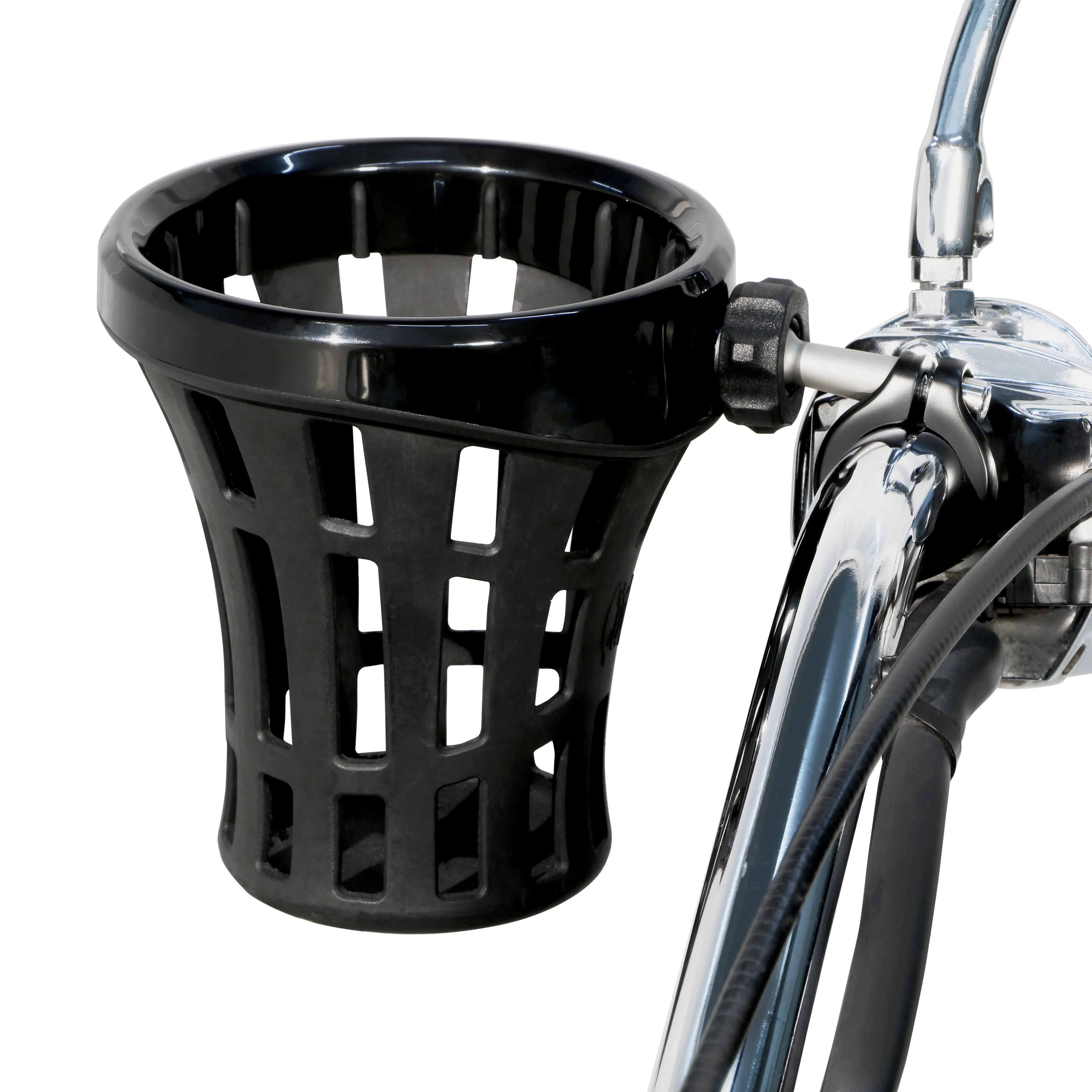 Big Ass® Drink Holder Black, 7/8-1" Aluminum Clamp, Black