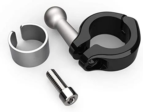 Big Ass® Drink Holder Black, 7/8-1" Aluminum Clamp, Black