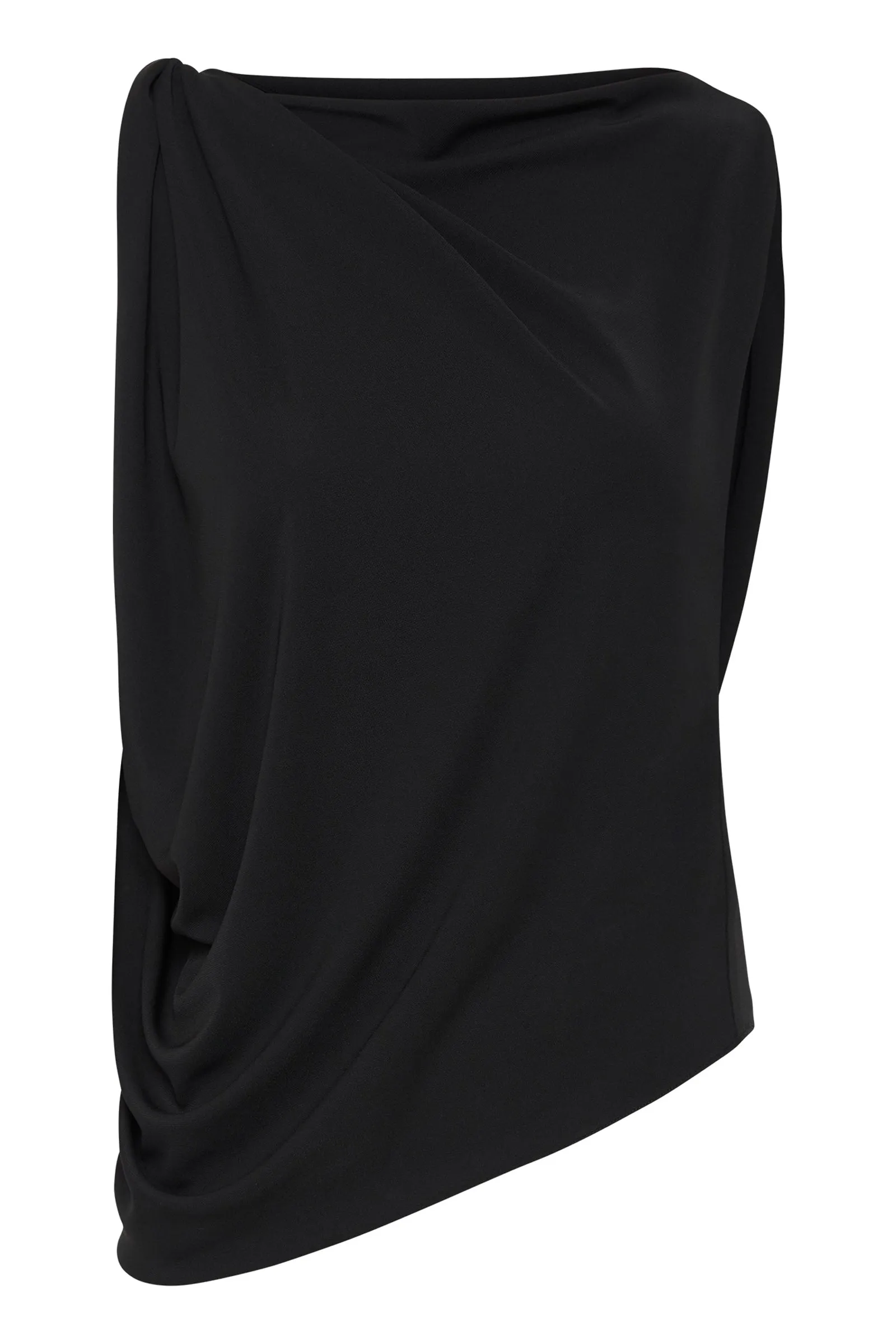 BLACK JERSEY ROMA TOP