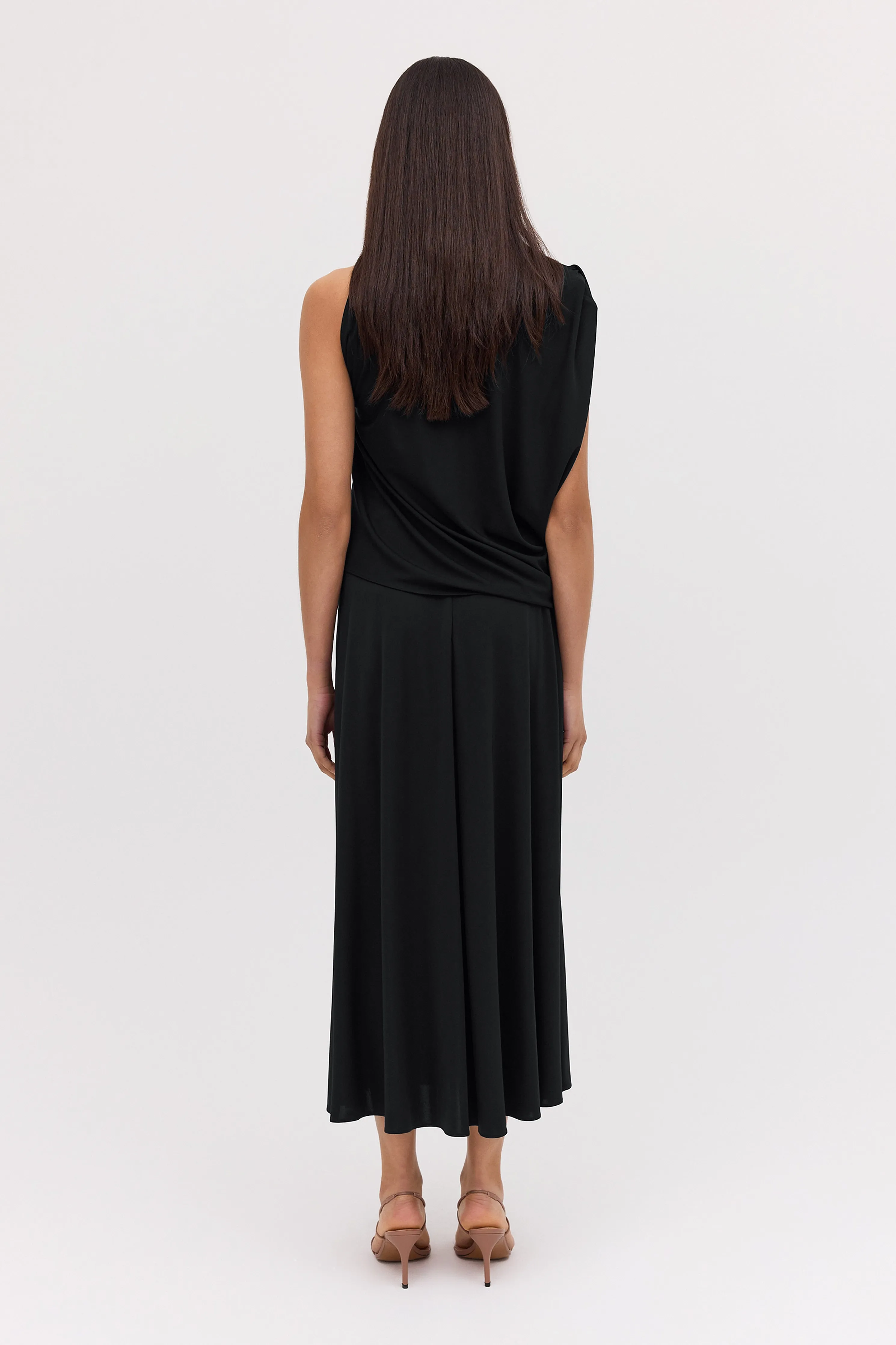BLACK JERSEY ROMA TOP