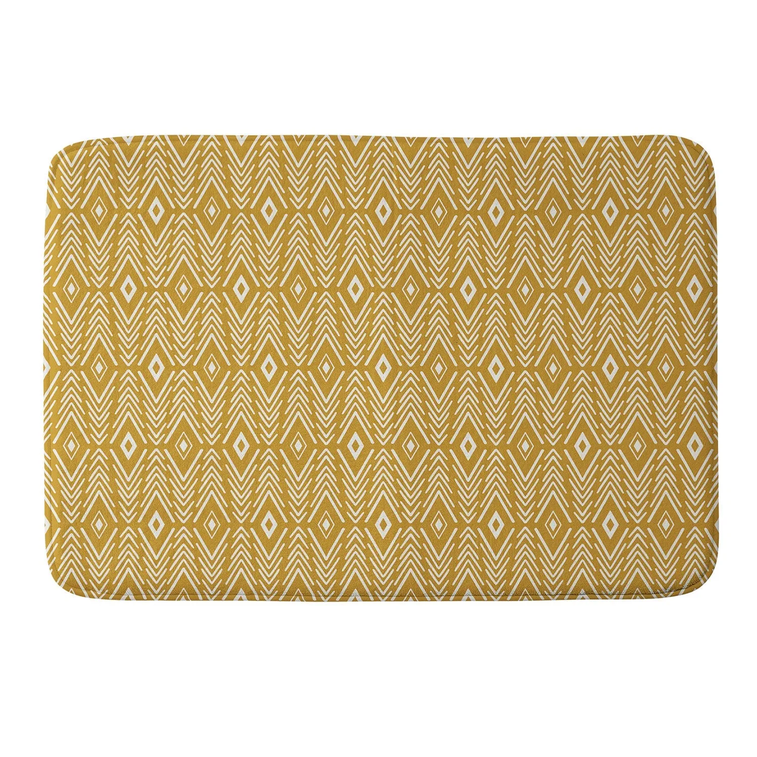 BOHEMIAN DIAMONDS HONEY MEMORY FOAM BATH MAT