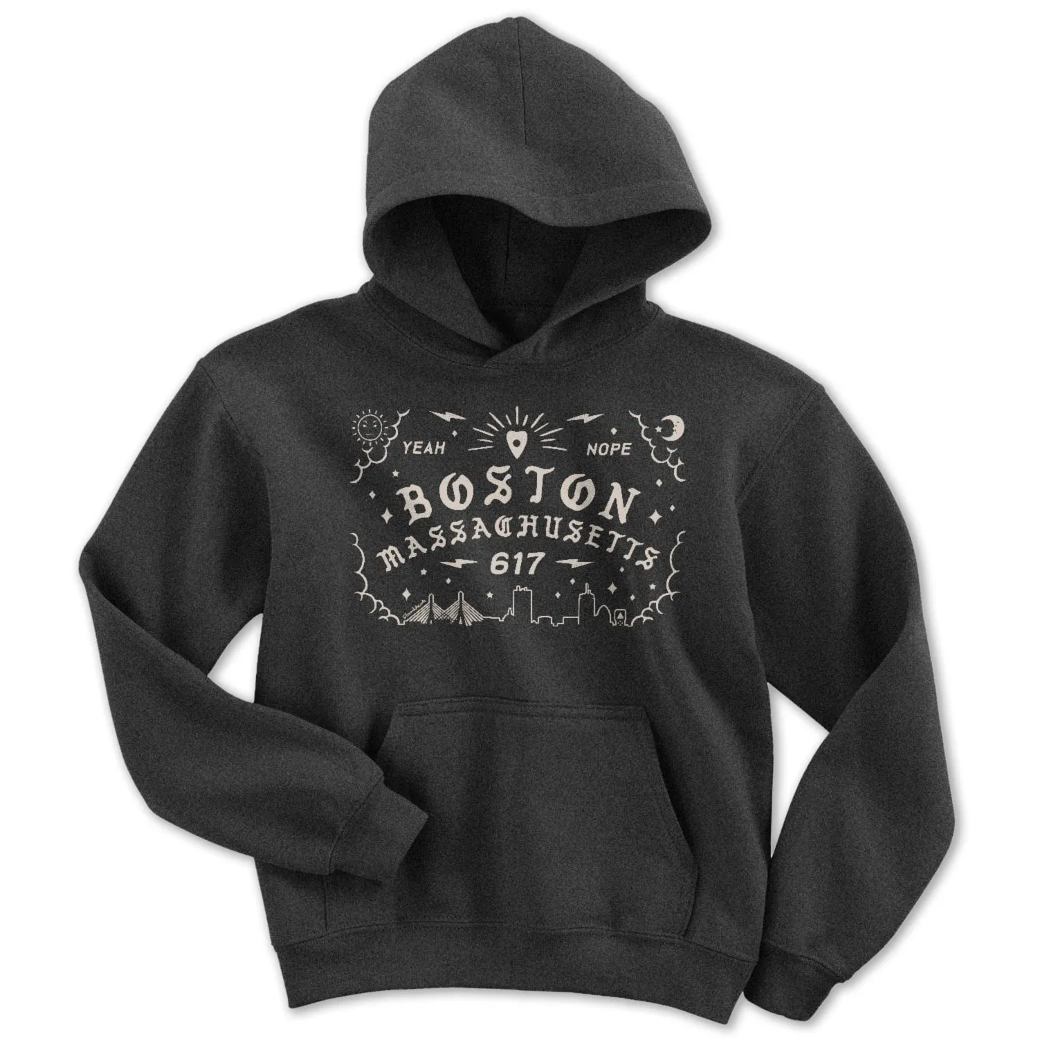 Boston Mass Spirit Board Youth Hoodie
