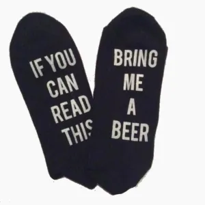 Bring Me a Beer Bamboo Dress Socks