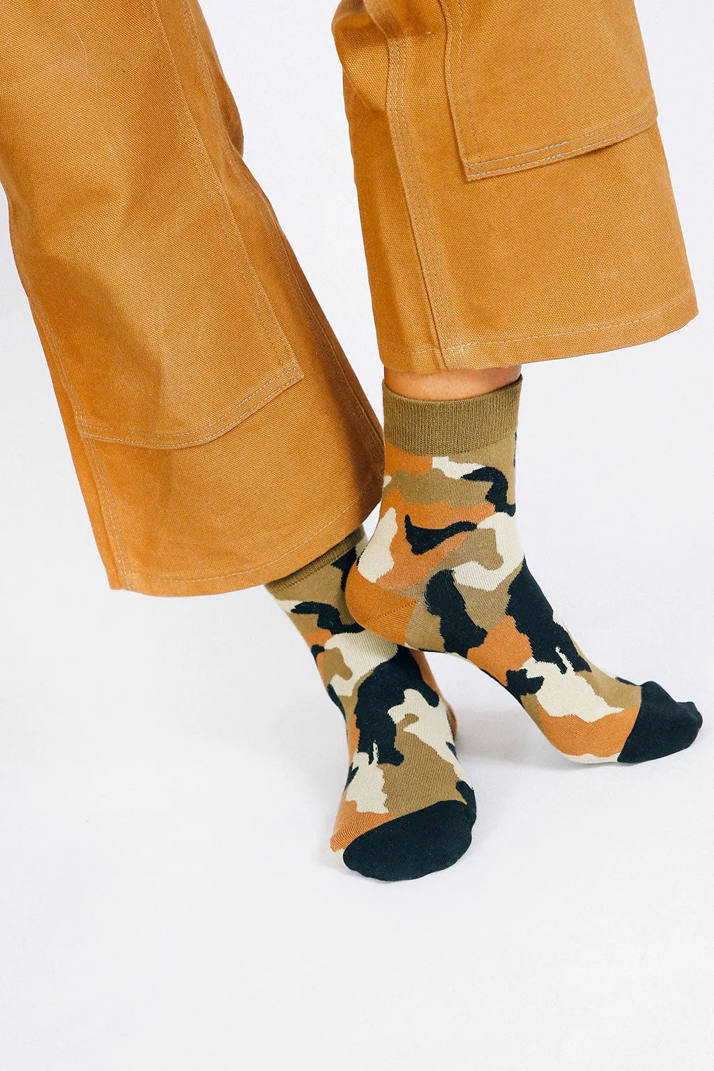 Camo Ankle Sock