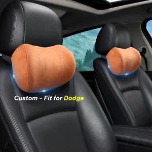 Car Headrest (2 PCS), Custom-Fit For Car, Update Version Premium Memory Foam Car Neck Pillow WADE227