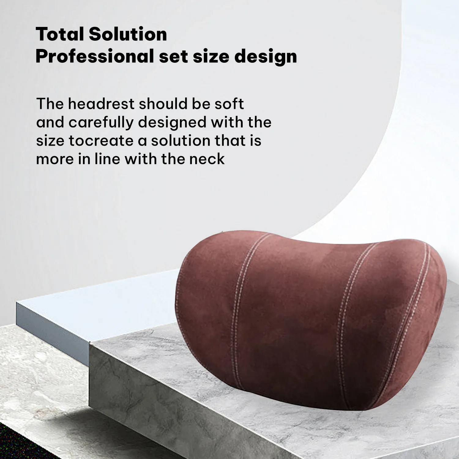 Car Headrest (2 PCS), Custom-Fit For Car, Update Version Premium Memory Foam Car Neck Pillow WATY227