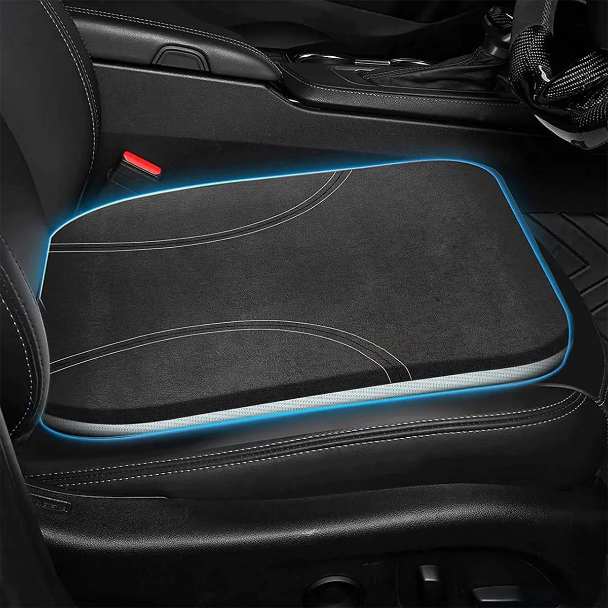 Car Seat Cushion, Custom Fit For Your Cars, Car Memory Foam Seat Cushion, Heightening Seat Cushion, Seat Cushion for Car and Office Chair MT19999