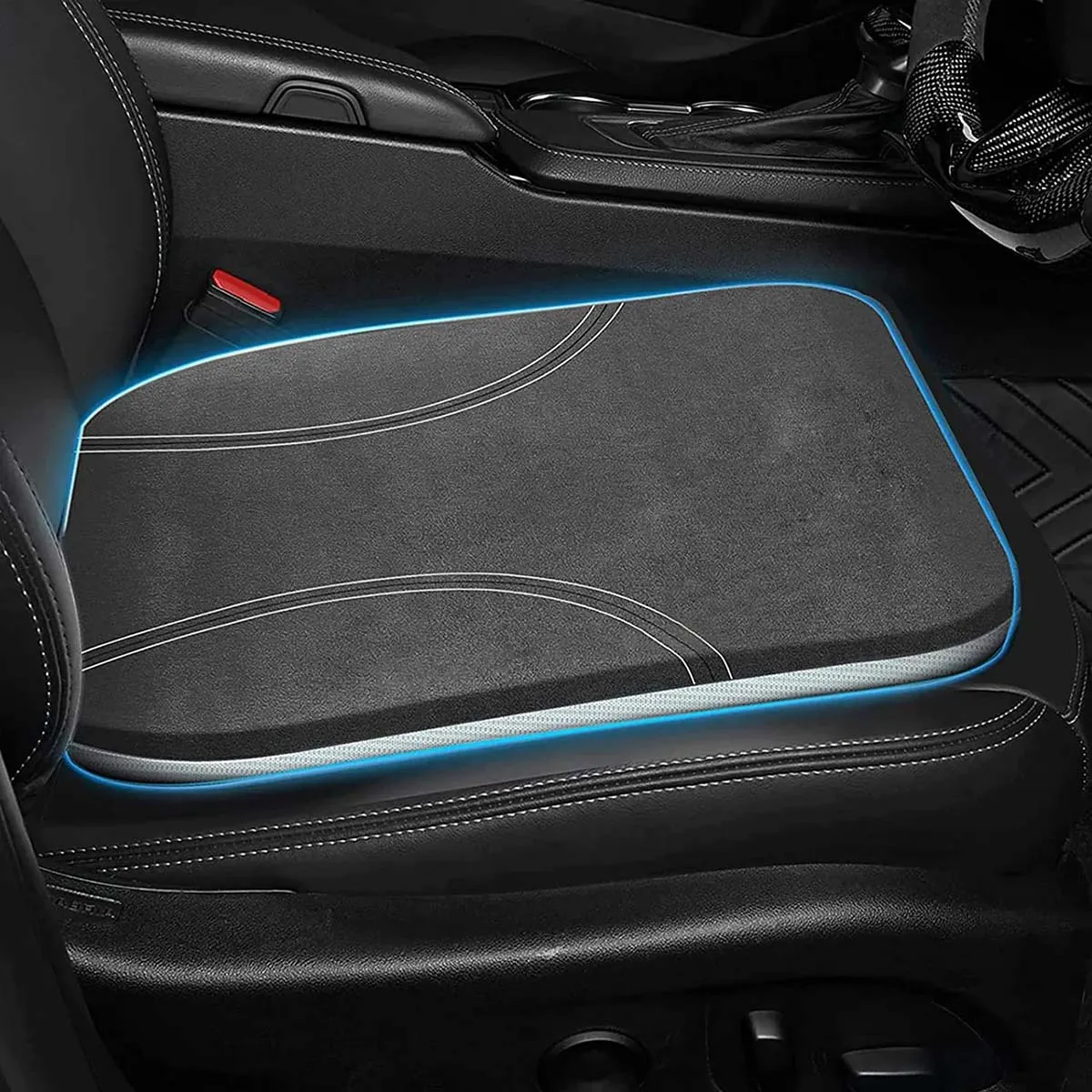 Car Seat Cushion, Custom Fit For Your Cars, Car Memory Foam Seat Cushion, Heightening Seat Cushion, Seat Cushion for Car and Office Chair MT19999