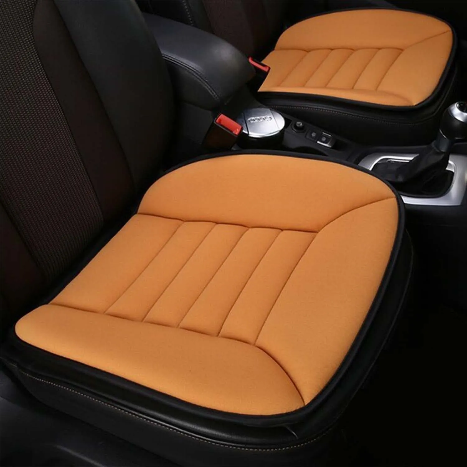 Car Seat Cushion with 1.2inch Comfort Memory Foam, Custom Logo For Your Cars, Seat Cushion for Car and Office Chair NS19989