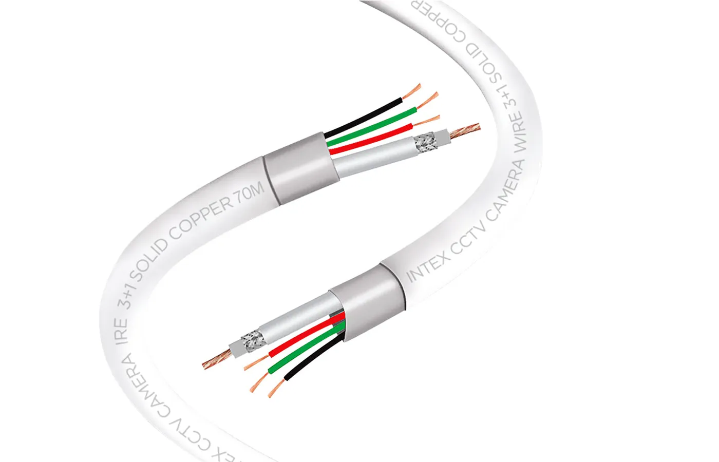 CCTV 3 1 Cable 70M