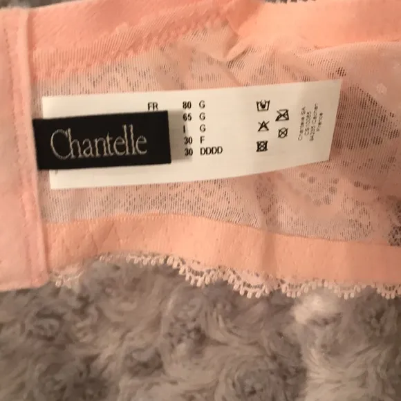 Chantelle Light Pink Merci Demi Underwire T-Shirt Bra 30DDDD NWT