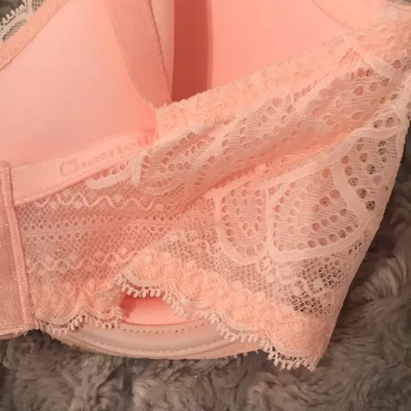 Chantelle Light Pink Merci Demi Underwire T-Shirt Bra 30DDDD NWT