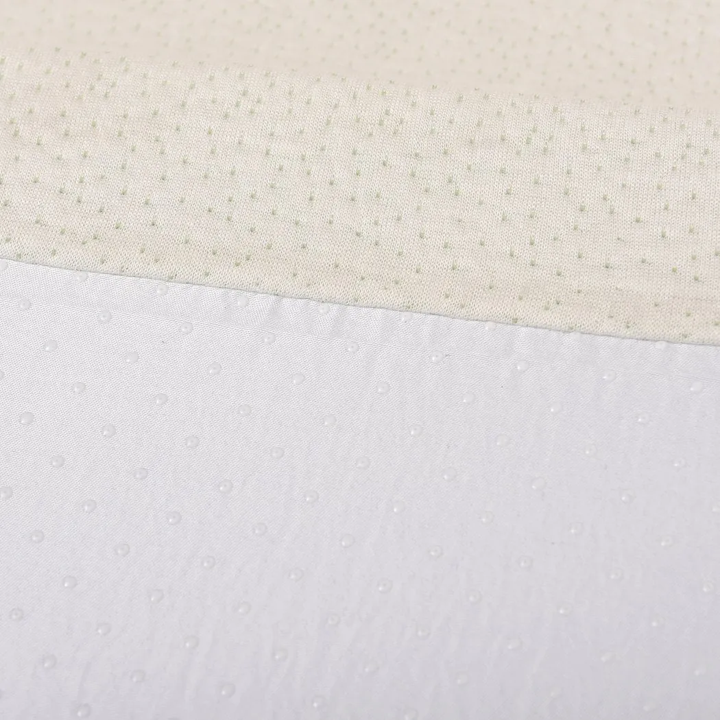 COOL GEL Memory Foam Mattress Topper Bamboo Fabric Cover 4CM 5-Zone Single Size